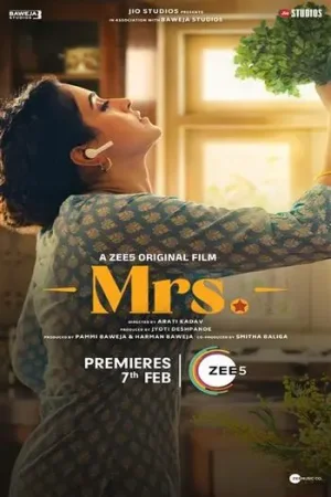 Download Mrs (2025) WEB-DL [Hindi DD5.1] Full Movie 480p [350MB] | 720p [920MB] | 1080p [2GB]